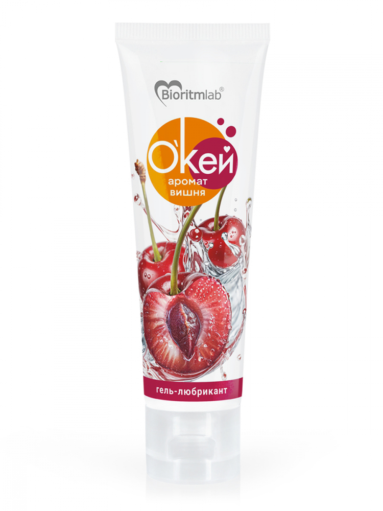 Гель на водной основе "О-кей" с ароматом вишни, 50ml 